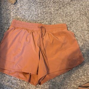 Abercrombie YPB Active Shorts Rose Colored Large